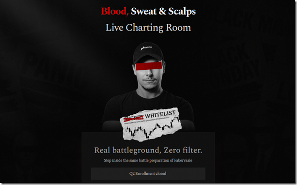 Fabervaale – Blood, Sweat & Scalping Q2 30$